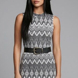 Chevron Festival Mini Dress